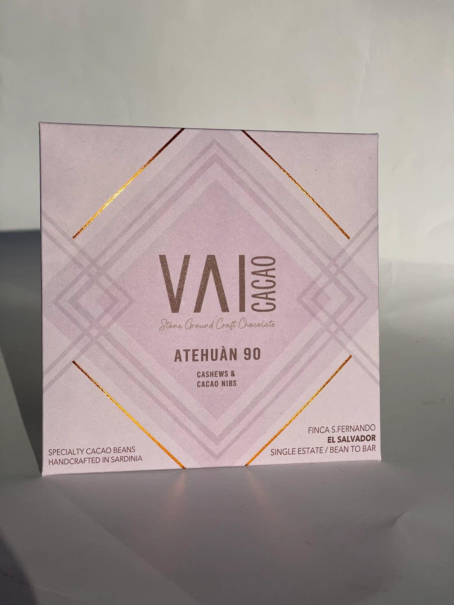 CIOCOLATA ATEHUAN 90% · NUCI DE CAJU si SAMBURE DE CACAO