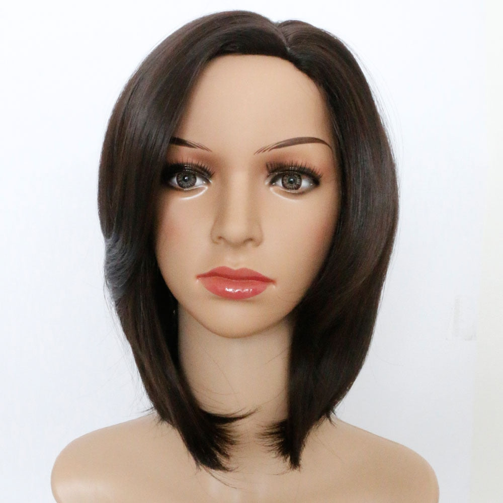 Asymmetric Feather Bang Synthetic Wig