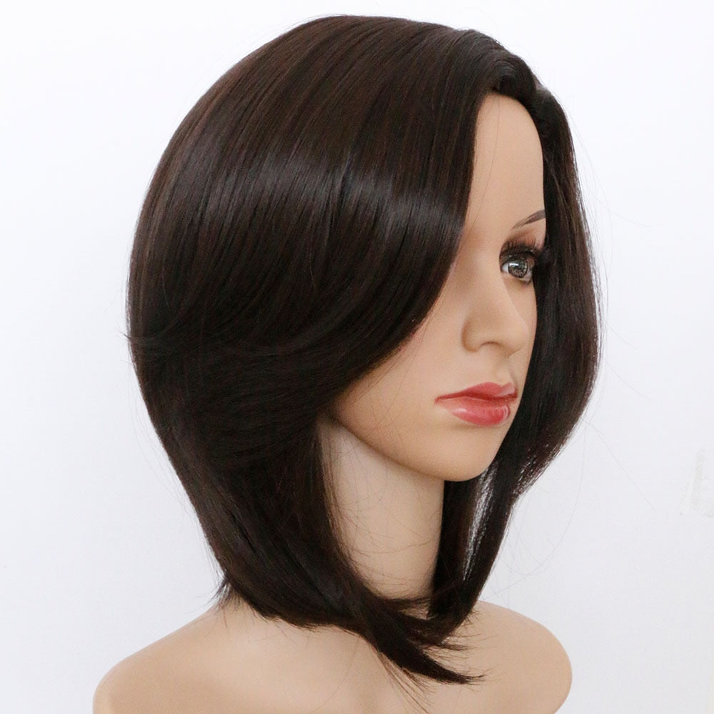 Asymmetric Feather Bang Synthetic Wig